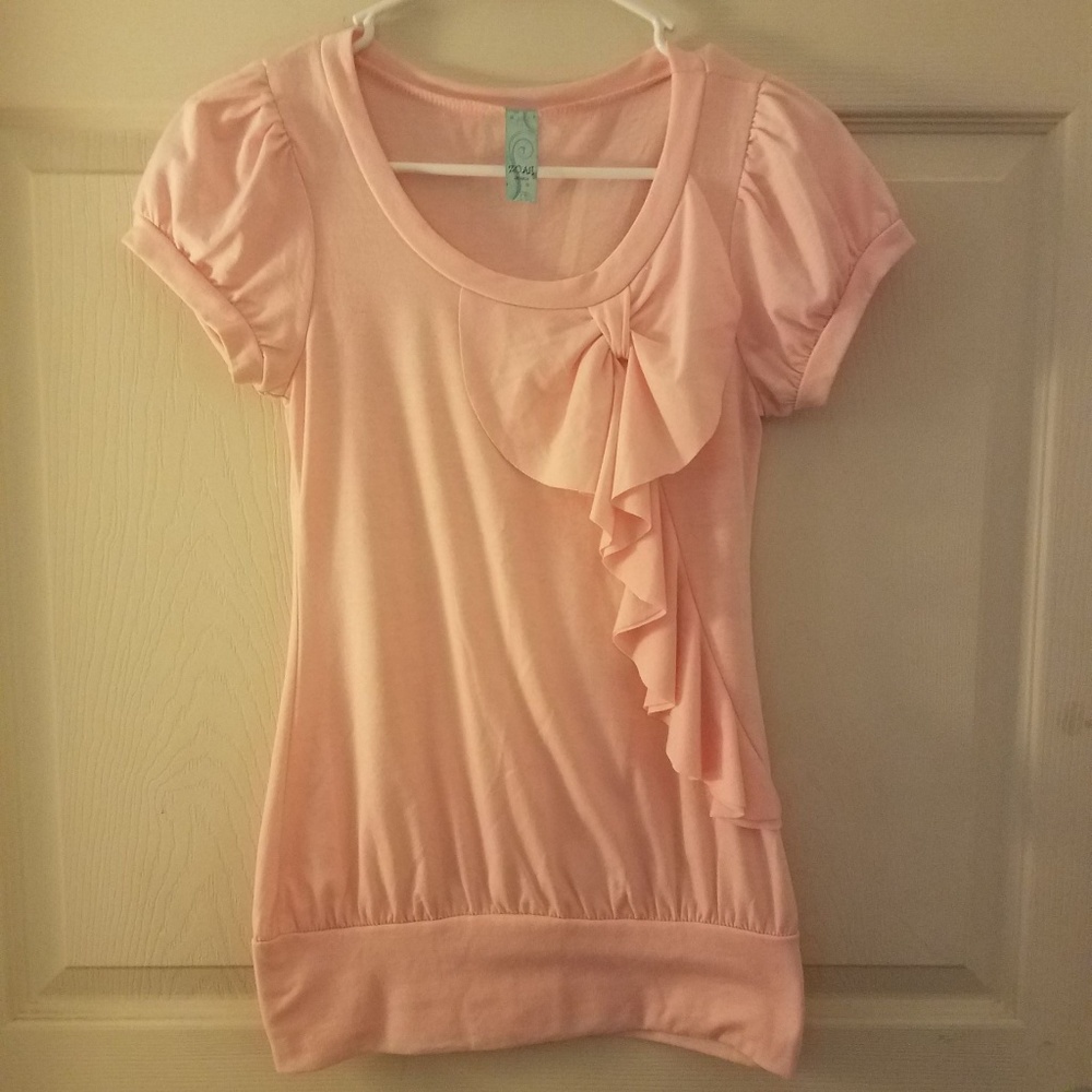 Pretty pale pink blouse